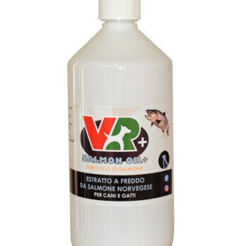 SALMON OIL+ - Estratto a freddo di salmone Norvegese per cani e gatti