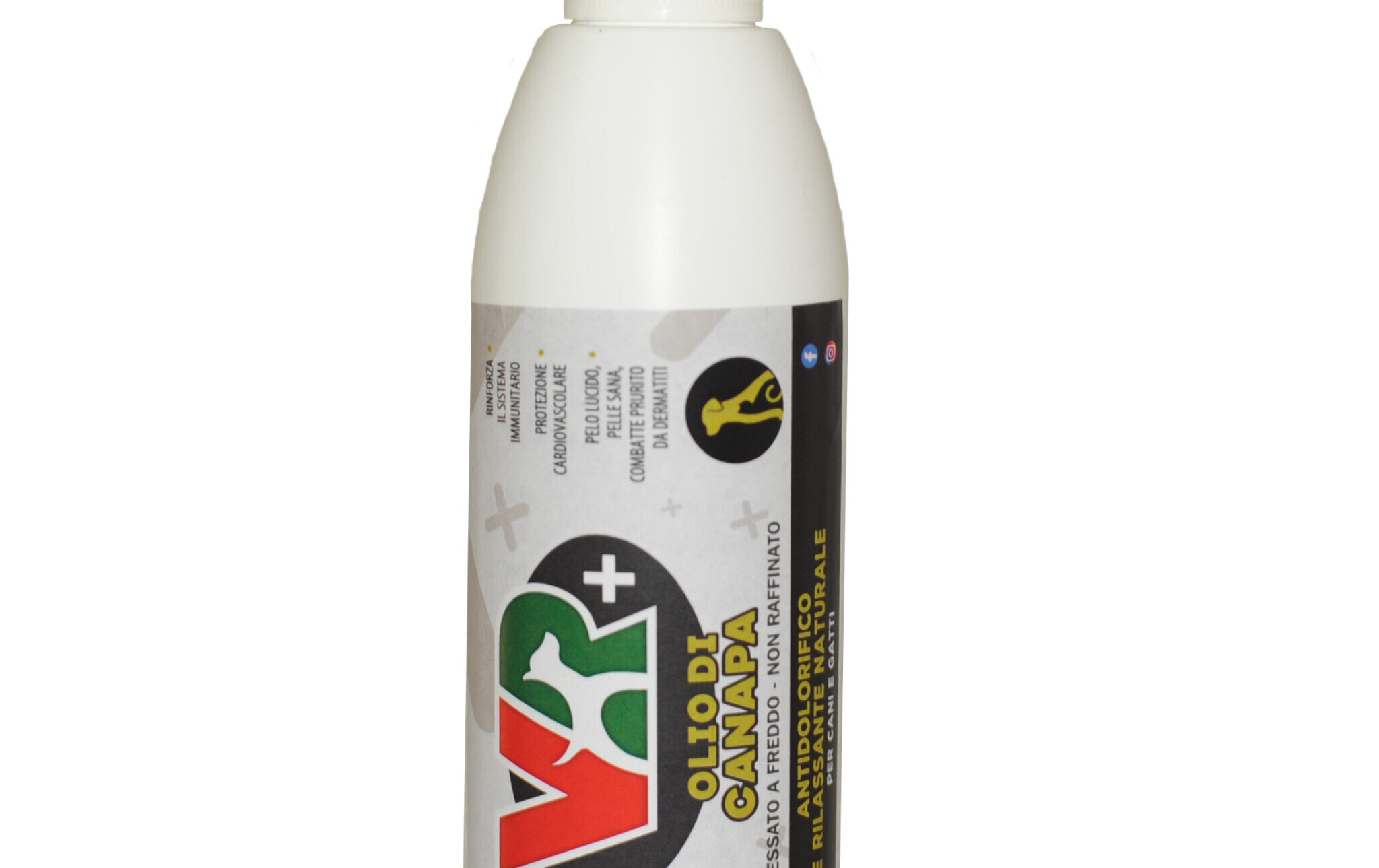 OLIO DI CANAPA – Antidolorifico e rilassante naturale per cani e gatti
